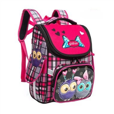 Ransel Sekolah Bentuk Keras