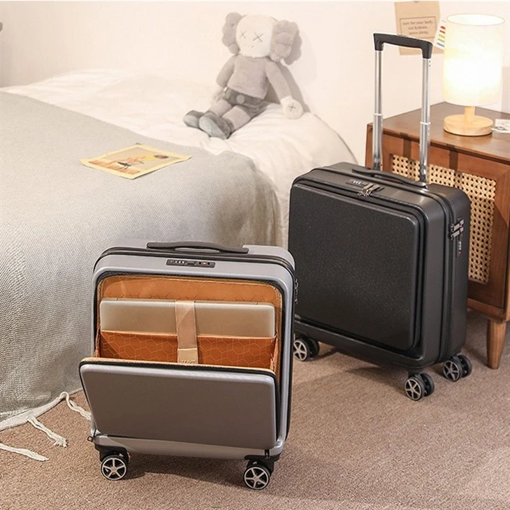 best hard side luggage-pocket